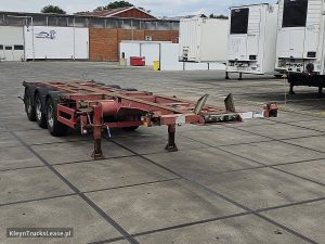Strona pasażera z przodu — Broshuis 3 UCC-39/45 EU MULTI BPW DRUM z 2006 roku