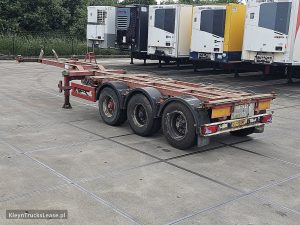 Strona kierowcy z tyłu — Broshuis 3 UCC-39/45 EU MULTI BPW DRUM z 2006 roku