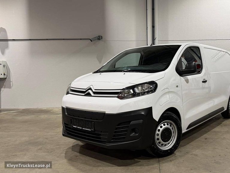 Citroën E-JUMPY L2 50 kWh 230km WLTP z 2024 roku, blaszak z zagranicy — przód pojazdu