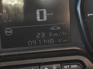 Licznik przebiegu — Citroën JUMPY 2.0 L2 Navi Lm-Velgen AC z 2020 roku