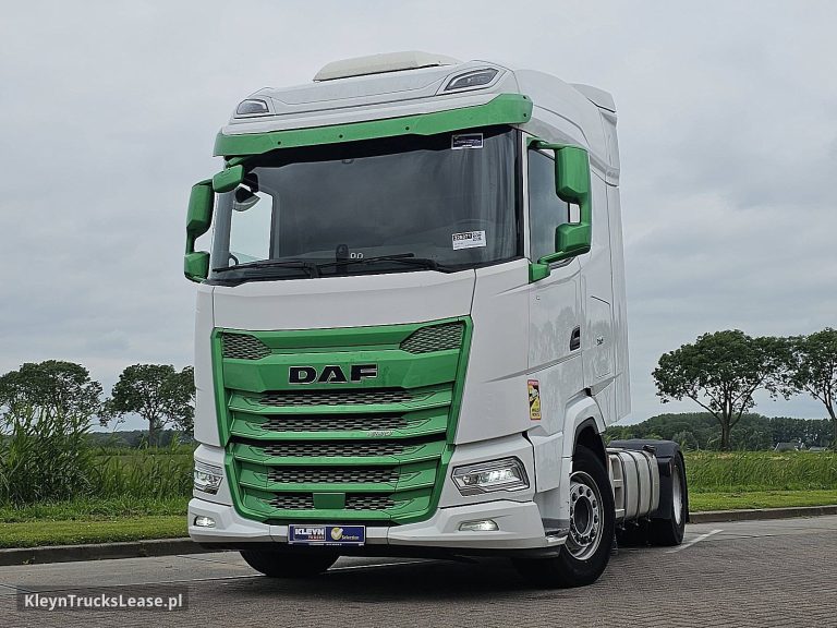 DAF XG 480 z 2023 roku, ciągnik siodłowy z zagranicy — przód pojazdu