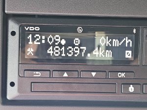 Licznik przebiegu — DAF XG 480 z 2023 roku