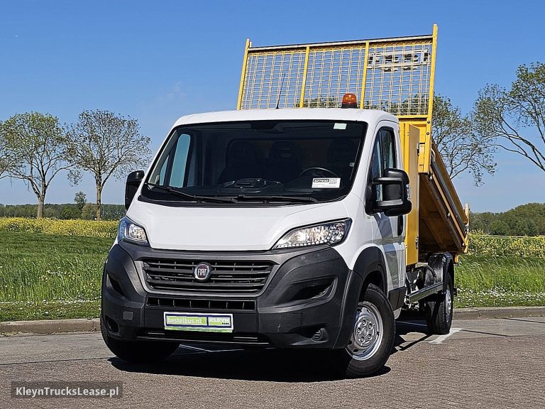 Fiat DUCATO 2.3 Kipper Kist Euro6 AC z 2020 roku, wywrotka z zagranicy — przód pojazdu