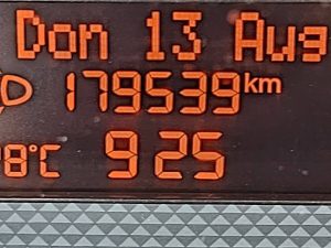 Licznik przebiegu — Fiat FIORINO 1.3 EURO6 z 2022 roku