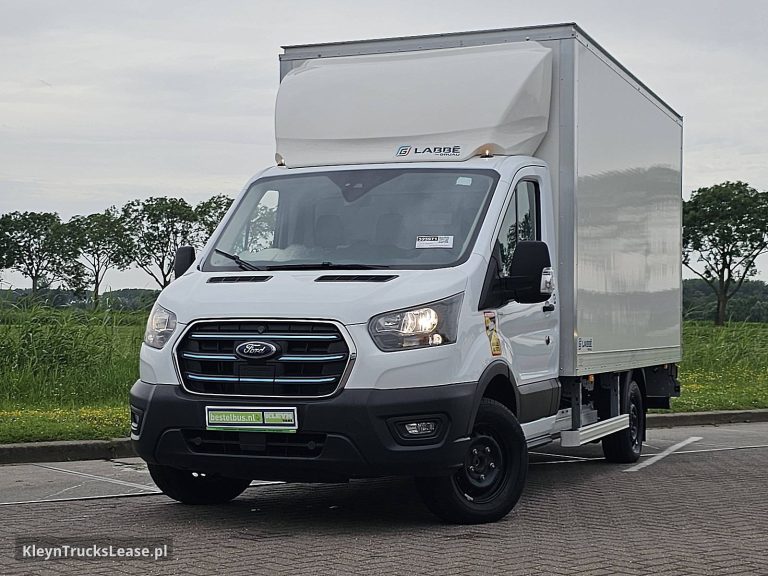 Ford E-TRANSIT Bakwagen Laadklep! z 2025 roku, kontener z zagranicy — przód pojazdu