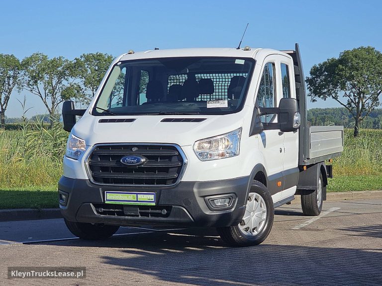 Ford TRANSIT 2.0 Dub Cab Open Laadbak z 2019 roku, skrzyniowy z zagranicy — przód pojazdu
