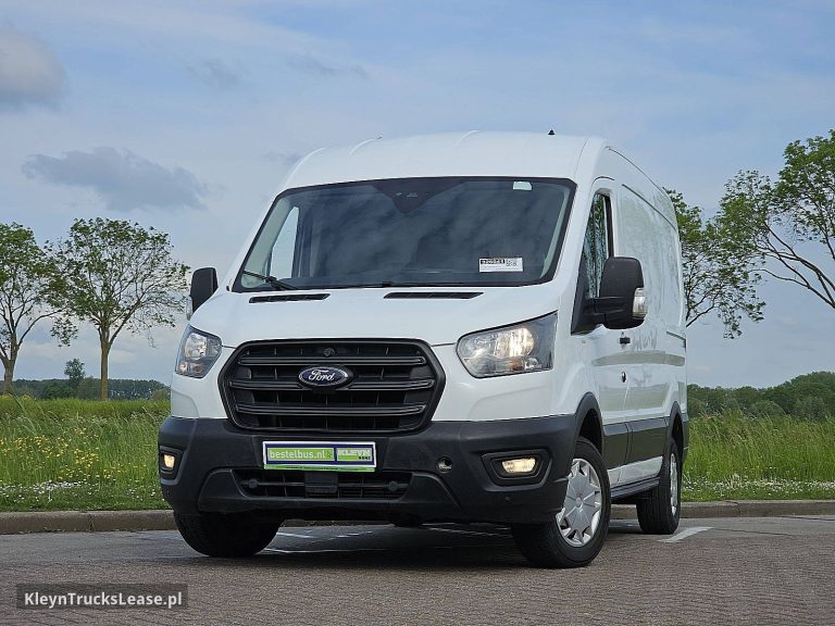 Ford TRANSIT 2.0 L2H2 Euro6 Trekhaak! z 2023 roku, blaszak z zagranicy — przód pojazdu