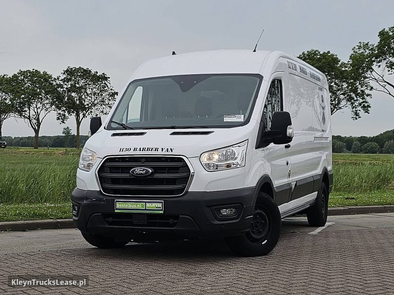 Ford TRANSIT 2.0 L3H2 Airco Euro6 Exp z 2019 roku, blaszak z zagranicy — przód pojazdu