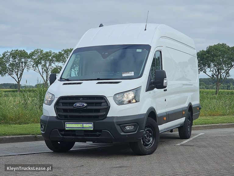 Ford TRANSIT 350 L4H3 Navi Camera z 2024 roku, blaszak z zagranicy — przód pojazdu
