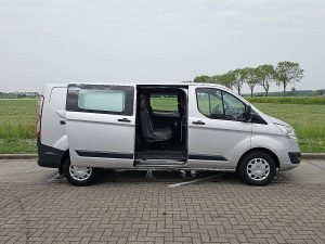Drzwi boczne przestrzeni ładunkowej — Ford TRANSIT CUSTOM dubbel cabine EURO6 z 2017 roku