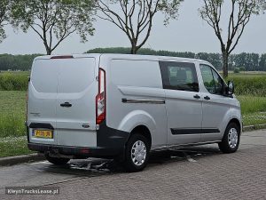 Strona pasażera z tyłu — Ford TRANSIT CUSTOM dubbel cabine EURO6 z 2017 roku