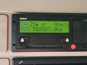 Licznik przebiegu — Iveco 120E21 EUROCARGO AIRCO TAILLIFT z 2019 roku