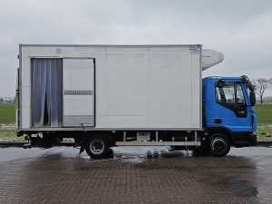 Drzwi boczne przestrzeni ładunkowej — Iveco 75E18 EUROCARGO THERMOKING LIFT A/C z 2018 roku