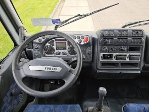 Deska rozdzielcza i stanowisko kierowcy — Iveco 80E17 EUROCARGO NL TRUCK MANUAL z 2004 roku
