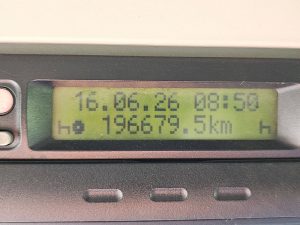 Licznik przebiegu — Iveco 80E17 EUROCARGO NL TRUCK MANUAL z 2004 roku