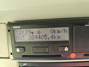 Licznik przebiegu — Iveco AD190S42 STRALIS z 2018 roku