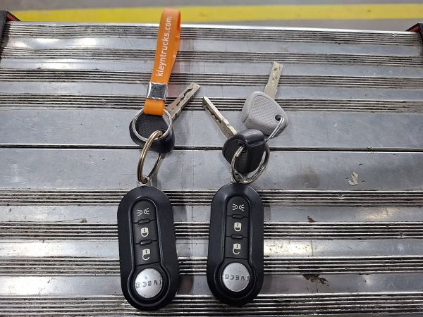 Iveco AD190S42 STRALIS z 2018 roku, kontener z zagranicy