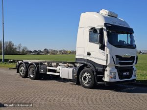 Strona pasażera z przodu — Iveco AS260S42 STRALIS 6X2 INTARDER ALCOA'S z 2018 roku