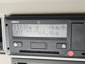 Licznik przebiegu — Iveco AS260S42 STRALIS 6X2 INTARDER ALCOA'S z 2018 roku