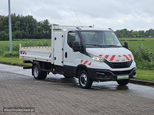 Strona pasażera z przodu — Iveco DAILY 35C14 Kipper Kist AC Euro6 z 2021 roku