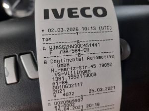Wyposażenie specjalne — Iveco S-WAY AS260S57 570 6X2 INTARDER z 2021 roku