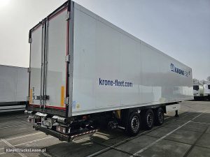 Strona pasażera z tyłu — Krone FRIGO CarrierD+E,taillift z 2014 roku