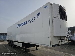 Strona pasażera z przodu — Krone FRIGO CarrierD+E,taillift z 2014 roku