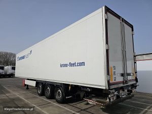 Strona kierowcy z tyłu — Krone FRIGO CarrierD+E,taillift z 2014 roku