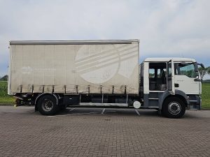 Drzwi boczne przestrzeni ładunkowej — MAN 18.240 TGM DOKA DOUBLE CABIN z 2008 roku
