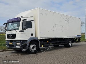 Strona kierowcy z przodu — MAN 18.250 TGM TAILLIFT NL-TRUCK z 2010 roku