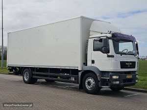 Strona pasażera z przodu — MAN 18.250 TGM TAILLIFT NL-TRUCK z 2010 roku