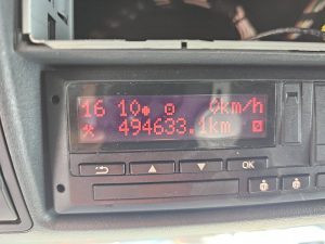 Licznik przebiegu — MAN 18.400 TGS z 2020 roku