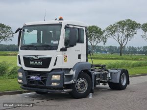 Strona kierowcy z przodu — MAN 18.420 TGS z 2018 roku