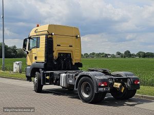 Strona kierowcy z tyłu — MAN 18.430 TGS 4x4 z 2021 roku