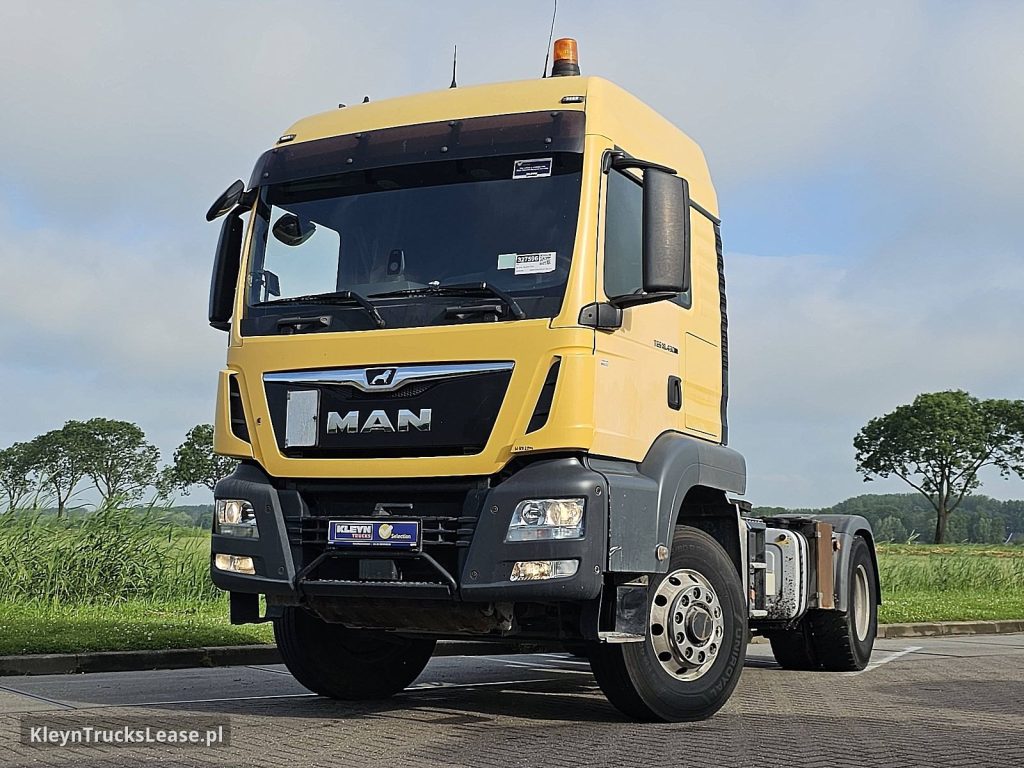 MAN 18.430 TGS Hydrodrive z 2020 roku, ciągnik siodłowy z zagranicy — przód pojazdu