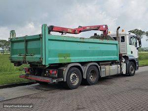 Strona pasażera z tyłu — MAN 26.400 TGS 6X4H-4 EEV HMF CRANE z 2012 roku