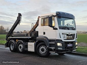 Strona pasażera z przodu — MAN 26.420 TGS MEILLER AK 16 NT z 2018 roku