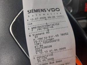 Wyposażenie specjalne — MAN 26.440 TGX 6X2 TAILLIFT z 2009 roku