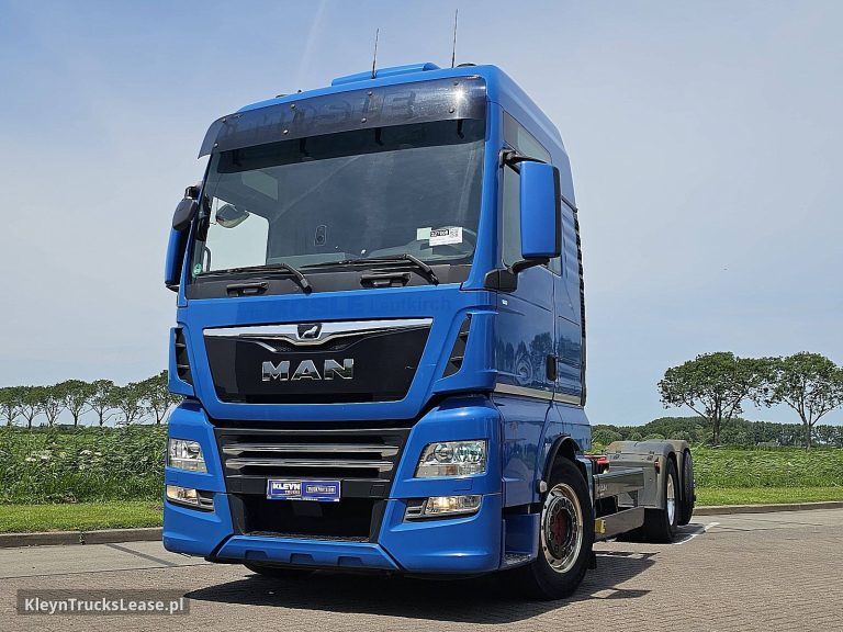 MAN 26.500 TGX z 2019 roku, system BDF z zagranicy — przód pojazdu
