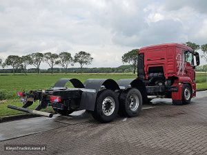 Strona pasażera z tyłu — MAN 26.500 TGX 6x2*4 z 2019 roku