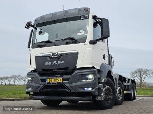 Przód pojazdu — MAN 41.360 TGS 8X4 TRANSLIFT CHAIN z 2021 roku