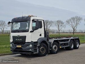 Strona kierowcy z przodu — MAN 41.360 TGS 8X4 TRANSLIFT CHAIN z 2021 roku