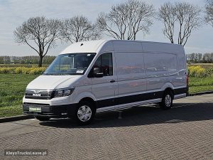 Strona kierowcy z przodu — MAN TGE 3.140 L5H3 ExtraLang Nieuw z 2024 roku