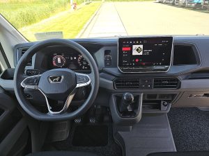 Deska rozdzielcza i stanowisko kierowcy — MAN TGE 3.140 L5H3 Extralang Nieuw z 2024 roku