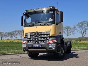 Przód pojazdu — Mercedes-Benz ACTROS 1843 AS 4X4 ALLRAD PTO+HYDR. z 2020 roku