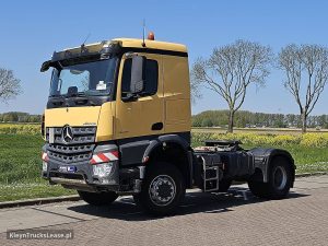Strona kierowcy z przodu — Mercedes-Benz ACTROS 1843 AS 4X4 ALLRAD PTO+HYDR. z 2020 roku