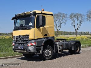 Strona kierowcy z przodu — Mercedes-Benz ACTROS 1843 AS 4X4 ALLRAD PTO+HYDR. z 2020 roku