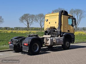 Strona pasażera z tyłu — Mercedes-Benz ACTROS 1843 AS 4X4 ALLRAD PTO+HYDR. z 2020 roku
