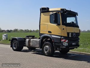 Strona pasażera z przodu — Mercedes-Benz ACTROS 1843 AS 4X4 ALLRAD PTO+HYDR. z 2020 roku
