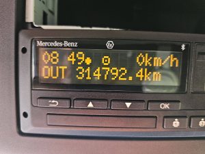 Licznik przebiegu — Mercedes-Benz ACTROS 1846 LS SHORT CAB RETARDER z 2021 roku